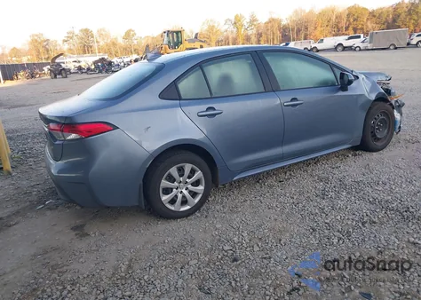 2025 Toyota Corolla Le from USA, damaged, VIN 5YFB4MDE9SP248928